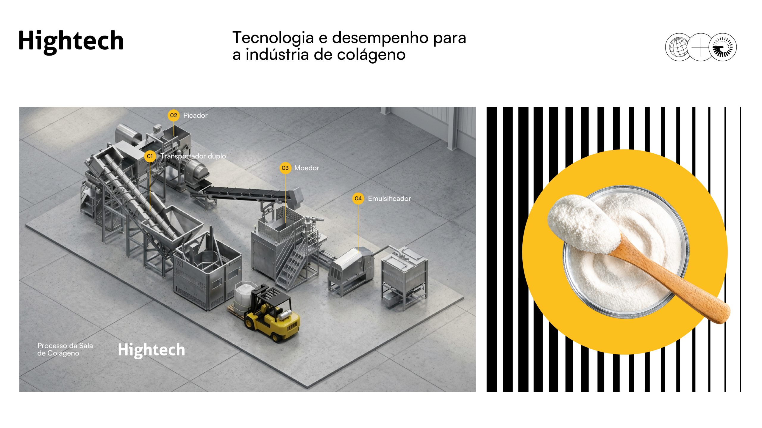 Tecnologia e Desempenho para a Indústria de Colágeno